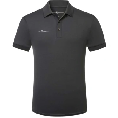 Abbildung von Covalliero Poloshirt Herren Graphite L
