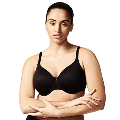 Abbildung von Chantelle C MAGNIFIQUE, T Shirt BH, Unnsichtbare Unterwäsche für Damen, Schwarz, 70H