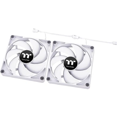 Abbildung von Thermaltake CT140 PC Cooling Fan White 2 Pack
