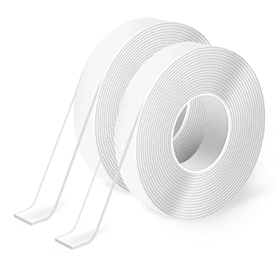 Abbildung von Art3d 6 Meter, Nano Doppelseitiges Klebeband, Mehrzweck Klebeband für Teppichmatte, Kleisterartikel, Fotorahmen, Bastelwandmontage