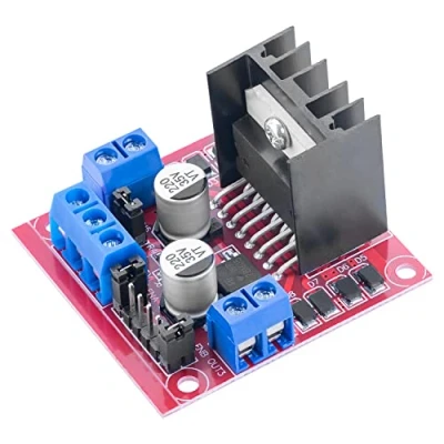 Abbildung von AZDelivery Dual H Bridge DC Stepper Motor Driver Controller Board Modul AZ L298N für Arduino smart car robot Logische Spannung 5V