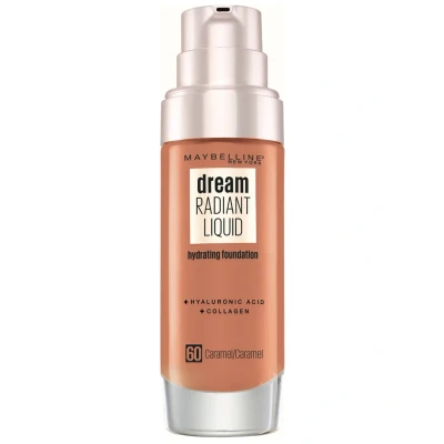 Abbildung von Maybelline New York Dream Radiant Liquid Makeup Foundation, Damen, Größe: 30 ml, 60 caramel