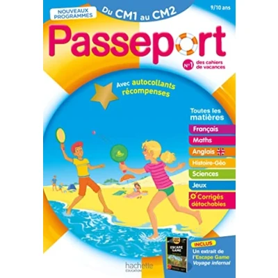 Abbildung von Passeport Du CM1 au CM2 9/10 ans Cahier de vacances 2024