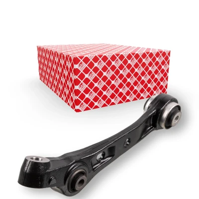 Abbildung von FEBI BILSTEIN 176505 Querlenker mit Lager Vorderachse rechts, unten, hinten Aluminium 22 BMW: 5 Touring, Saloon, GT
