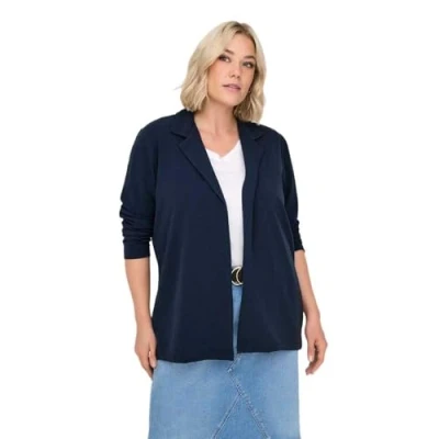 Abbildung von ONLY CARMAKOMA Damen Carsania L/S JRS TLR Noos Blazer, Schwarz, 46 48 EU