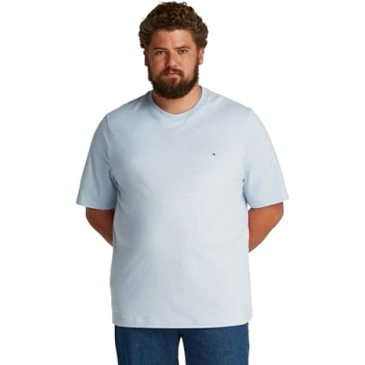 Abbildung von Tommy Hilfiger Essential TEE Tshirt print, Herren, Größe: XXL, Breezy blue
