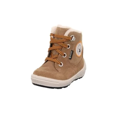 Abbildung von Superfit Jungen GROOVY warm gefütterte Gore Tex Stiefel, BRAUN/ORANGE 3000