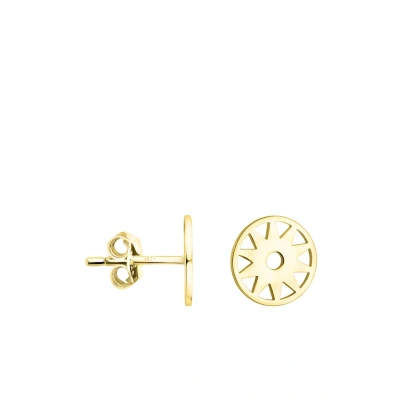 Abbildung von Sofia Milani SUN Circle Ohrringe, Damen, Größe: One Size, Gold coloured