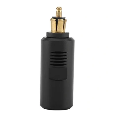 Abbildung von Zigarettenanzünder Stecker, 12V DIN Adapter, Motorrad Adapter Europäischer Steckeradapter für Motorräder auf Buchse