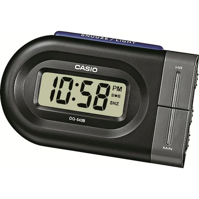 Abbildung von Casio Collection Unisex Wecker DQ 543B 1EF, Schwarz, One Size