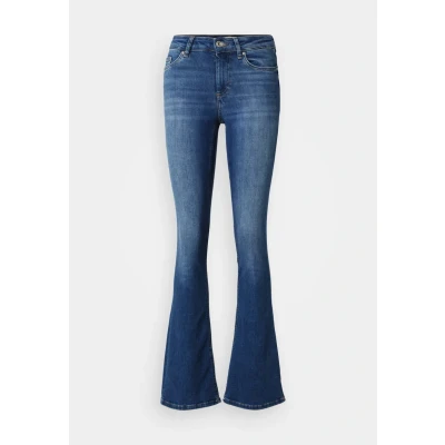 Abbildung von ONLY Onlblush Flared Jeans, Damen, Größe: XLx32, Medium blue denim