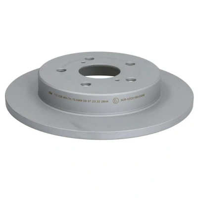 Abbildung von ATE Bremsscheibe TOYOTA: C HR, RAV4 V 281,0mm 12,0mm 5 114,3mm voll beschichtet 24.0112 0228.1 4243178010 Bremsscheiben, Scheibenbremsen