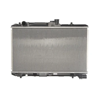 Abbildung von NRF 53351 Kühler, Motorkühlung Aluminium 603 350 27 Kühlrippen gelötet