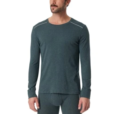 Abbildung von Schiesser Comfort FIT Nachtwäsche Shirt, Herren, Größe: Small, Blau