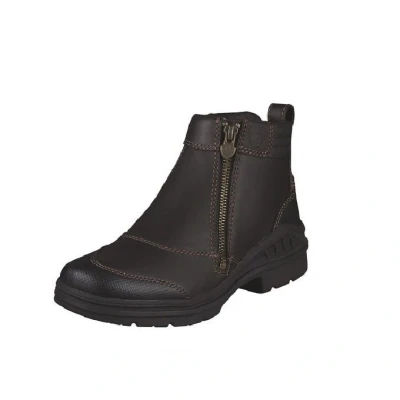 Abbildung von Ariat Stallschuhe Barnyard Side Zip Dunkelbraun 38