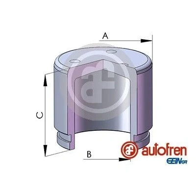 Abbildung von AUTOFREN SEINSA D025794 Kolben, Bremssattel 60 Vorderachse MANDO