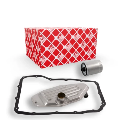 Abbildung von FEBI BILSTEIN 174266 Hydraulikfiltersatz, Automatikgetriebe mit Dichtring JEEP: GRAND CHEROKEE 3, 2, Commander, DODGE: Durango