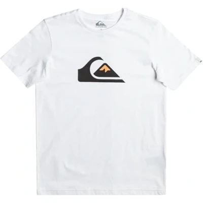 Abbildung von Quiksilver Complogo BYJ0 Tshirt print, Herren, Größe: Large, White