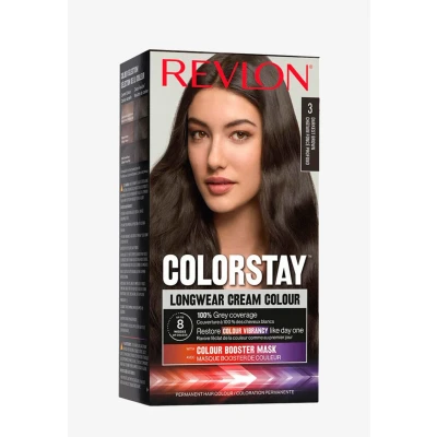 Abbildung von Revlon HAIR Color COLORSTAY, Longwear Cream Colour Coloration, Größe: 165 ml, Chatain fonce profond