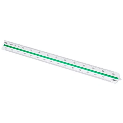 Abbildung von Linex 314 Dreikantmaßstab mit farbiger Hohlkehle 30 cm, Teilung 1:500:1000:1250:1500:2000:2500