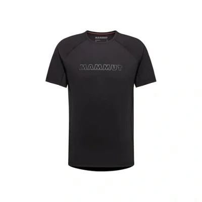 Abbildung von Mammut Selun FL LOGO Sport Tshirt, Herren, Größe: Small, Black