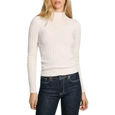 Abbildung von Pepe Jeans Izabel Turtleneck Strickpullover, Damen, Größe: Medium, Mousse white