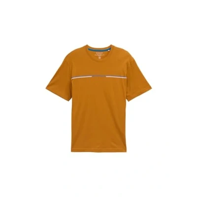 Abbildung von TOM TAILOR Herren 1037803 T Shirt mit Print, 10821 Peanut Butter Brown, XXL