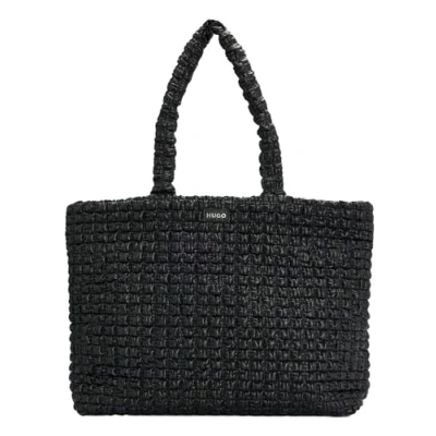 Abbildung von HUGO Mhati Shopper Shopping Bag, Damen, Größe: One Size, Black