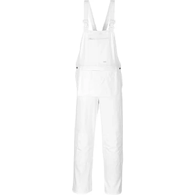 Abbildung von Portwest Maler Latzhose Bolton, Größe: L, Farbe: Weiß, S810WHRL
