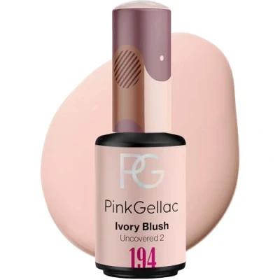 Abbildung von Pink Gellac Gel Nagellack UV 194 Ivory Blush 8 ml Gelnagellack für Lampe Nude Einfache Anwendung Nail Polish 14 Tage Salonqualität Veganer Gellack Made in Holland