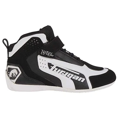 Abbildung von Furygan V4 Easy D3O Vented Herren Motorradschuhe, Atmungsaktiv, verstärkter Malleolus Schutz, maximale Sicherheit Komfort und Luftzirkulation, Black White, 41 EU