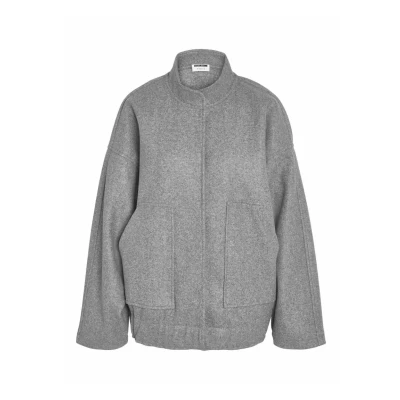 Abbildung von Noisy May Kurzmantel, Damen, Größe: XS, Light grey melange