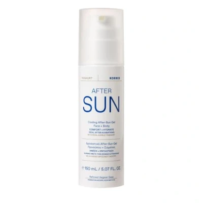 Abbildung von Korres Yoghurt Cooling Aftersun GEL FACE + BODY Feuchtigkeitspflege, Größe: 150 ml,