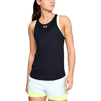 Abbildung von Under Armour Damen Tank UA Qualifier , Schwarz, XS, 1326503 001