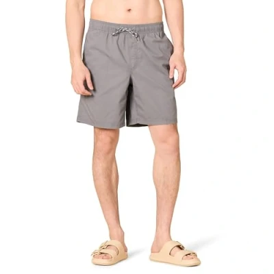 Abbildung von Amazon Essentials Herren Walkshorts, Beininnenlänge 20,3 cm, Lockere Passform, Mit Kordelzug (In Übergröße Erhältlich), Grau, XS
