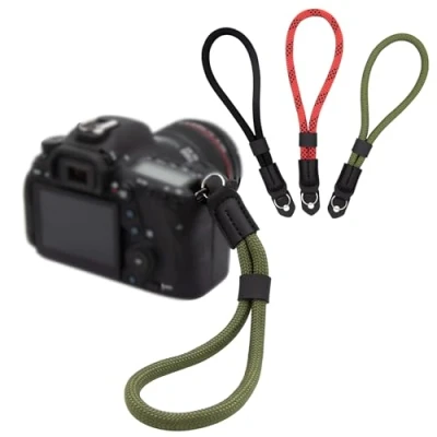 Abbildung von LENS AID Handschlaufe in Seil Optik für Kamera, Kameragurt fürs Handgelenk, Sailor Strap