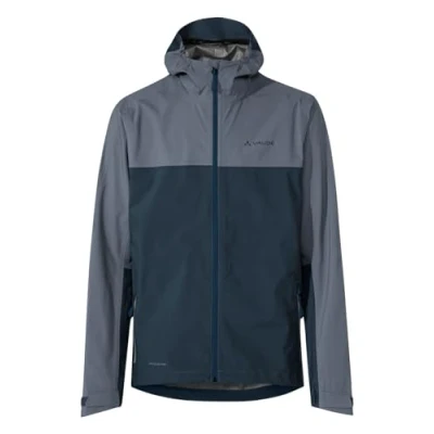 Abbildung von Vaude MOAB Regenjacke / wasserabweisende Jacke, Herren, Größe: Small, Heron