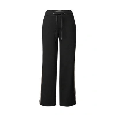 Abbildung von Street One Straight LEG Structure Jogginghose, Damen, Größe: 46x30, Schwarz