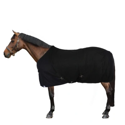 Abbildung von Harry&#039;s Horse Fleecedecke Colors Schwarz 155/205