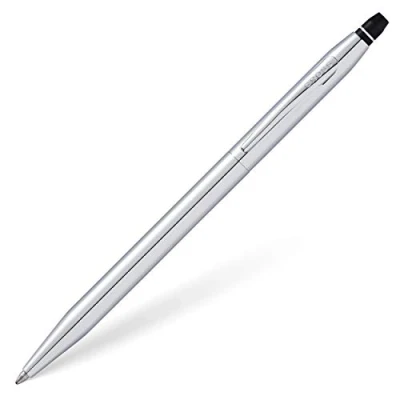 Abbildung von Cross Click Kugelschreiber (Druckmechanik, Schreibfarbe: schwarz) glanzchrom