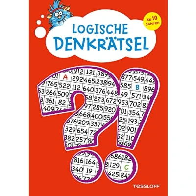 Abbildung von Logische Denkrätsel. Ab 10 Jahren: Kreuzworträtsel, Logicals, Buchstaben und Zahlen Rätsel (Rätsel, Spaß, Spiele)