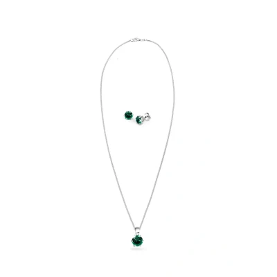 Abbildung von Elli Jewelry SET Classy Ohrringe, Damen, Größe: 45, Grün