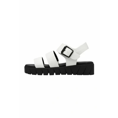Abbildung von s.Oliver Keilsandalette, Damen, Größe: 37, White black Schuhe