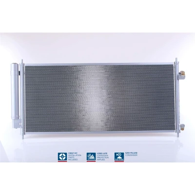 Abbildung von NISSENS 940241 Klimakondensator mit Trockner Aluminium 744 R 134a HONDA: Jazz 3