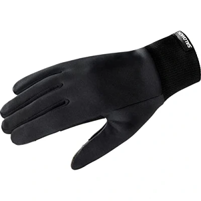 Abbildung von Salomon Cross Multi Handschuhe Unisex, Widerstandsfähiges Material, Warmer City Style, Praktisch für jeden Tag, Deep Black, M