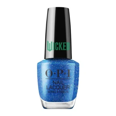 Abbildung von OPI x Wicked Nail Lacquer I&#039;m the Wonderfullest Nagellack Blau schnelltrocknend hält bis zu 7 Tage mit ProWide Pinsel 15 ml