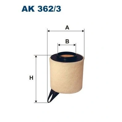 Abbildung von FILTRON AK 362/3 Luftfilter 196 162 Filtereinsatz BMW: 3 Saloon, Touring, Coupe