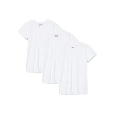 Abbildung von berydale Damen T Shirt Bd158, Weiß 3er Pack, XS