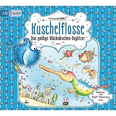 Abbildung von Kuschelflosse Das goldige Glücksdrachen Geglitzer