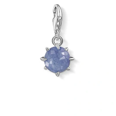 Abbildung von Thomas Sabo Damen Charm Anhänger Geburtsstein Dezember 925 Sterlingsilber
